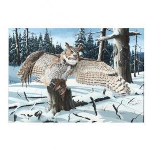 RUDISILL A.J. 1934,Great Horned,20th Century,Leland Little US 2020-07-30
