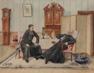 RUDOLF J,Eine Gute Geschichte,1877,Bellmans Fine Art Auctioneers GB 2019-09-18