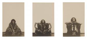 RUDOLPH Charlotte,Untitled (Triptych of Mary Wigman in the Masked 'W,1926,Sotheby's 2022-03-17