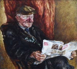 RUDOLPH Francis 1924-2005,Old Man,1973,Peter Wilson GB 2017-07-05