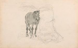 RUGENDAS Georg Phillip II 1701-1774,Etudes de chevaux,Damien Leclere FR 2019-07-03