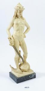 RUGGERI Gino 1957,clasical figure sculpture of Perseus,Smiths of Newent Auctioneers GB 2022-08-12