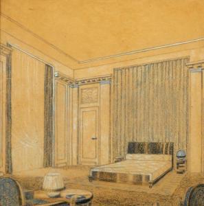 RUHLMANN Jacques Emile 1879-1933,Etude de chambre,Artcurial | Briest - Poulain - F. Tajan 2019-10-15