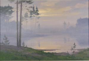 RUKSTELE Antanas 1906-1990,Landscape,Rachel Davis US 2016-03-19