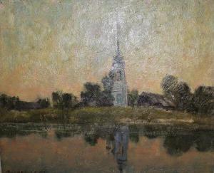 RUMANTSEV S 1900-1900,Dawn in Borshin from Kostroma,1989,Moore Allen & Innocent GB 2017-07-07