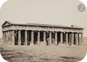 RUMINE de Gabriel 1800-1800,Grèce. Athènes, 14 octobre 1859. Temple de Thésée ,Ader FR 2020-11-13