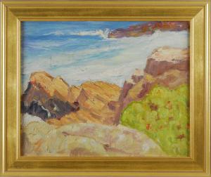RUMSEY LORD Evelyn 1877-1963,The coast of Maine,Eldred's US 2011-08-03