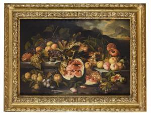 RUOPPOLO Giovan Battista 1629-1693,NATURA MORTA DI FRUTTA IN PAESAGGIO,Babuino IT 2025-03-04
