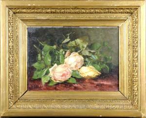 RUPERTI H,Les Roses blanches,1883,Galerie Moderne BE 2009-06-23
