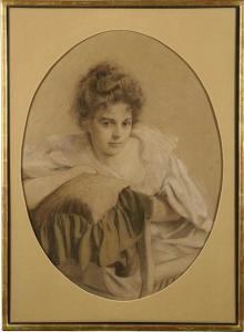 RUPPRECHT Tini 1867-1956,Qualitätvolles Damenbildnis,Wendl DE 2020-03-05