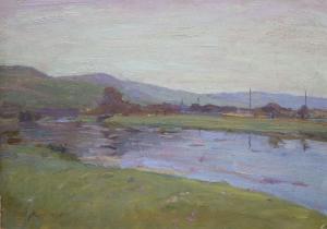 RUPPRECHT Wilhelm Hugo 1881-1970,River landscape,Gorringes GB 2021-07-12