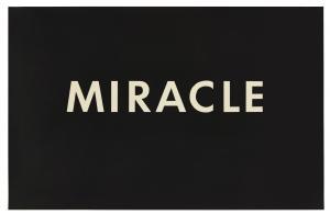 RUSCHA Edward Joseph 1937,MIRACLE,1975,Sotheby's GB 2018-05-17
