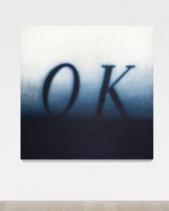 RUSCHA Edward Joseph 1937,OK,1990,Sotheby's GB 2015-05-12