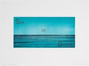 RUSCHA Edward Joseph 1937,Sea of Desire,1983,Sotheby's GB 2024-04-19