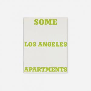 RUSCHA Edward Joseph,Some Los Angeles Apartments,1965-1970,Los Angeles Modern Auctions 2024-04-24