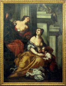 RUSCHI Francesco,Cornelia presenta i suoi figli Tiberio e Gaio Semp,Pirone Casa d'Aste 2021-12-07