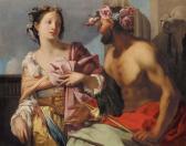 RUSCHI Francesco 1605-1661,Hercules and Omphale,Christie's GB 2001-10-03