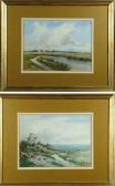RUSHTON Alfred Josiah 1836,1 3/4in. x 15in.  Panoramic landscape views-a pa,Anderson & Garland 2007-03-20