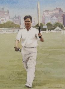 RUSHTON Roland 1907-1997,Cricketers, "Jack Hobbs", "W G Grace" and "Denis C,Rosebery's GB 2013-07-13