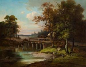 RUSKIEWICZ Franciszek 1819-1883,Rural Landscape,1863,Desa Unicum PL 2018-10-18