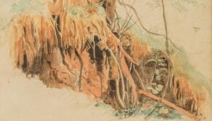 RUSKIN John 1819-1900,Study of Roots,Bellmans Fine Art Auctioneers GB 2022-10-11