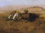 Russell Charles Marion 1864-1926,Buffalo Hunt No. 12,1896,Christie's GB 2006-10-26