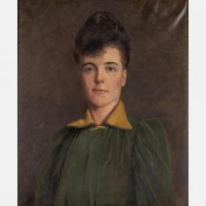 RUSSELL Charles 1852-1910,Portrait of a Lady,1906,Gray's Auctioneers US 2019-10-02
