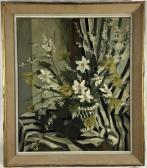 RUSSELL Ena,still life of flowers in a vase,20th Century,Reeman Dansie GB 2024-01-07