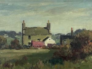 RUSSELL Gyrth 1892-1970,Anglesey Farmhouse,Rogers Jones & Co GB 2023-04-01