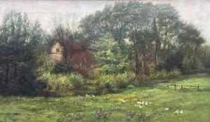 RUSSELL Walter Westley 1867-1949,The Duck Pond,David Duggleby Limited GB 2023-06-16