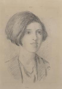 RUSSELL William George 1860,Portrait of 'Miss Irene H....',20th Century,John Nicholson GB 2019-10-02