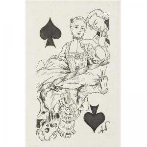 RUSSIAN SCHOOL,DESIGN FOR A PLAYING CARD,Sotheby's GB 2007-09-18