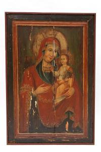 RUSSIAN SCHOOL,Madonna with Child,Venduehuis NL 2019-05-24