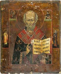 RUSSIAN SCHOOL,St. Nicholas of Myra,Auktionshaus Dr. Fischer DE 2014-04-10