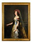 RUSSIAN SCHOOL (XIX),Portrait de la princesse Olga Alexandrovna Orloff,Coutau-Begarie FR 2022-12-20