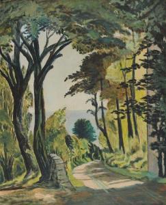 RUSSON Agatha,LANDSCAPE, THE WYE VALLEY,Ross's Auctioneers and values IE 2015-09-09