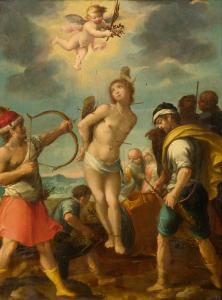 RUSTICI Francesco Rustichino 1595-1626,The Martyrdom of Saint Sebastian.,Galerie Koller 2016-03-22