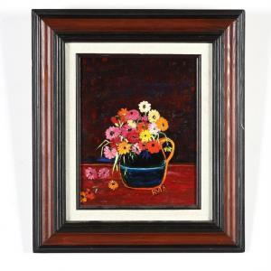 RUTH Russell Williams 1932-2010,Still Life with Flowers,Leland Little US 2019-06-29