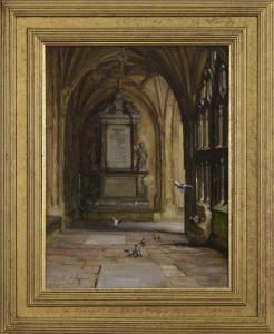 RUTHERFORD Maud Hall Neale 1888-1940,CATHEDRAL CLOISTER,McTear's GB 2022-07-20