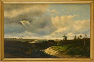 RUYS J 1800-1800,Paysage au moulin à vent,1887,VanDerKindere BE 2017-12-12