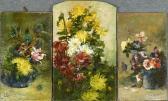RUYTINX Alfred 1871-1908,Fleurs.,Galerie Moderne BE 2019-09-09