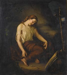 rycerski Aleksander 1825-1866,MARY MAGDALENE,1865,Sotheby's GB 2018-12-12