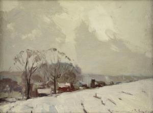 RYDER Chauncey Foster 1868-1949,Ryder's Home - Danbury Connecticut,Simpson Galleries US 2023-09-23