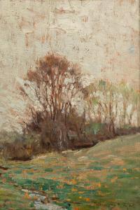 RYDER Chauncey Foster 1868-1949,Stream at the Foot of the Hill,Hindman US 2023-10-20