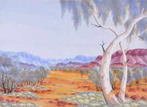 RYDER THERESE,Ghost Gums of the Mc Donnell Ranges,Elder Fine Art AU 2017-03-26