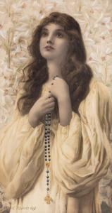 RYLAND Henry 1856-1924,Portraits de jeunes filles,Millon & Associés FR 2018-06-27