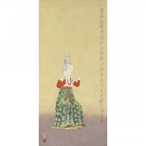 RYOKUSUI MORI,FIGURE OF A LADY,New Art Est-Ouest Auctions JP 2023-07-30