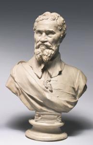 RYSBRACK John Michael 1694-1770,BUST OF MICHELANGELO,18th century,Sotheby's GB 2017-12-05