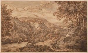 RYSBRACK Peter Andreas 1690-1748,Arkadische Landschaft,Dobritz DE 2018-06-02