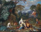 RYSBRACK Pieter 1655-1729,Paesaggio classico con Arianna a Nasso,Palais Dorotheum AT 2008-10-15